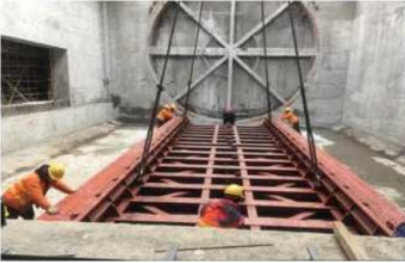 盾構機組裝簡單流程